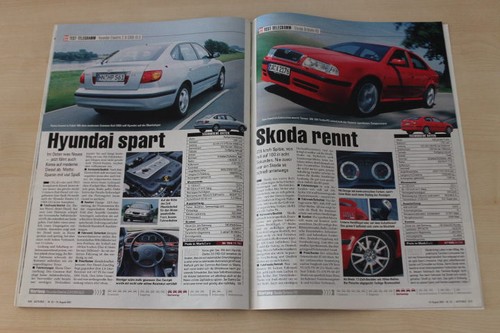 Auto bild 2001 - bild, skoda