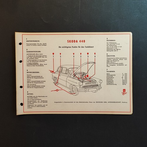 Skoda schmierplan - , 440