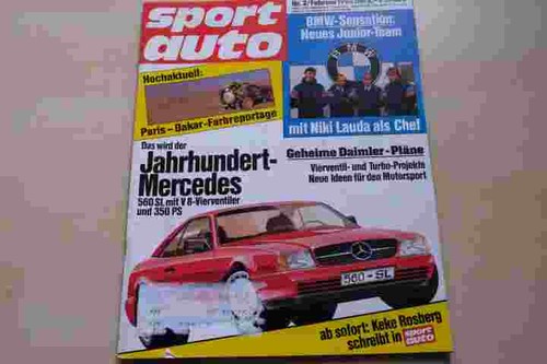 Sport auto 1986 skoda - 02/1986,