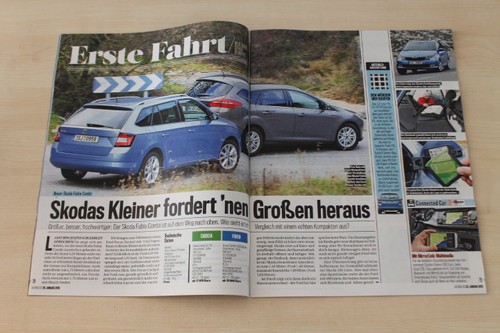 Auto bild 2015 skoda fabia - bild, 04/2015