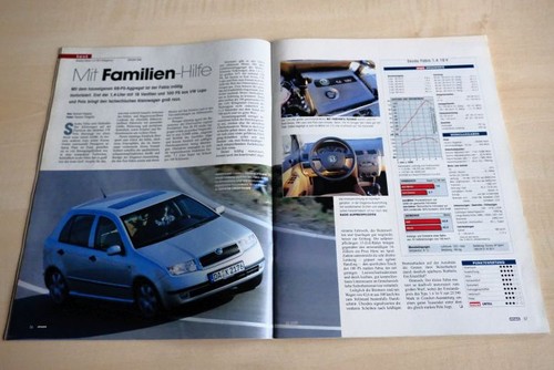 Mot 2000 skoda fabia - mot, 1.4