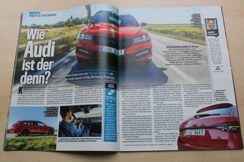 Auto bild 2019 skoda superb - bild,